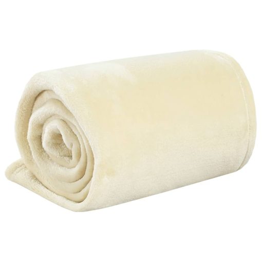 Coperta Crema 150x200 Cm In Poliestere - Image 2