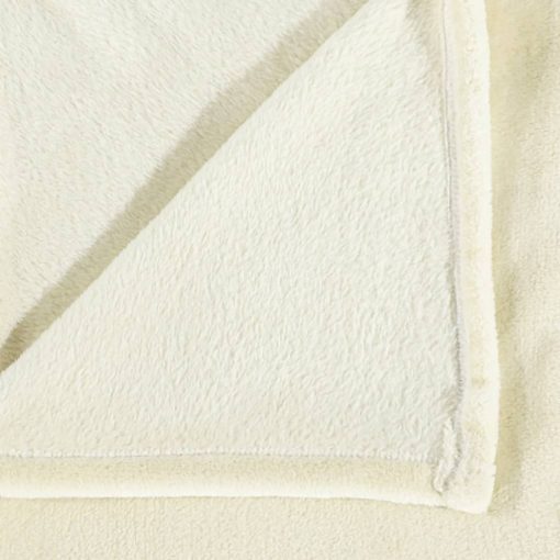 Coperta Crema 150x200 Cm In Poliestere - Image 4