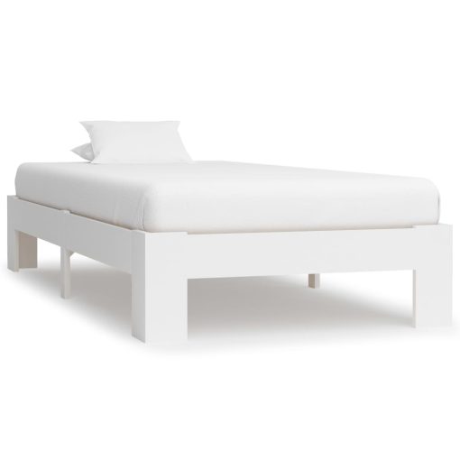 Dormeuse Estraibile Senza Materasso Bianca Legno Pino 90x200 cm