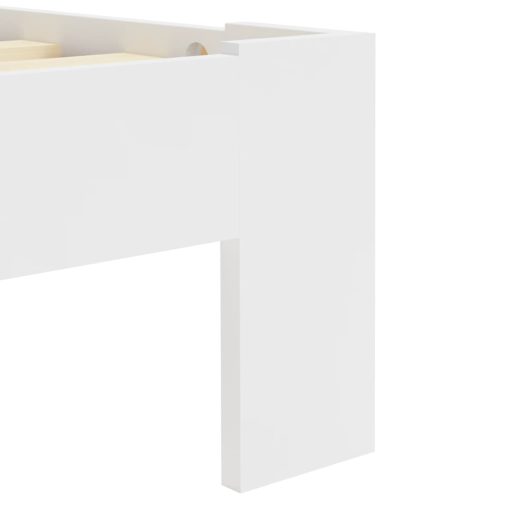 Dormeuse Estraibile Senza Materasso Bianca Legno Pino 90x200 cm - Image 5