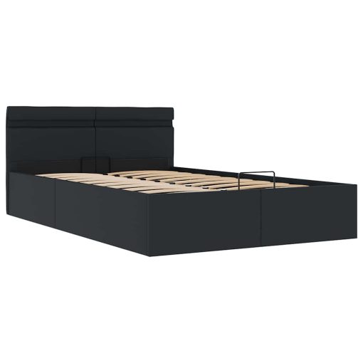 Giroletto Contenitore Idraulico Led Nero Similpelle 120x200 cm - Image 3