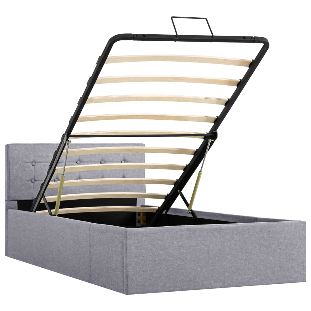 Giroletto Idraulico Contenitore Grigio Chiaro Tessuto 90x200cm - Image 6