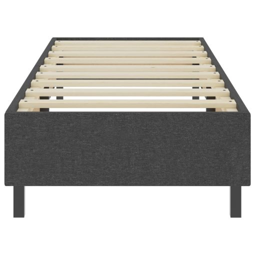 Letto A Molle Grigio In Tessuto 90x200 cm - Image 4