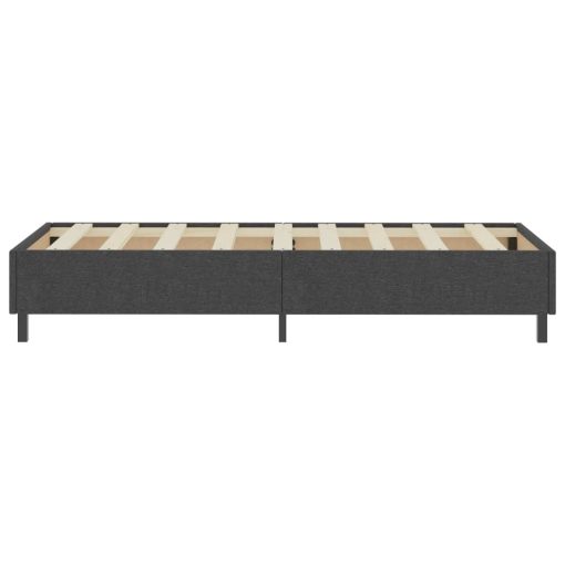 Letto A Molle Grigio In Tessuto 90x200 cm - Image 5