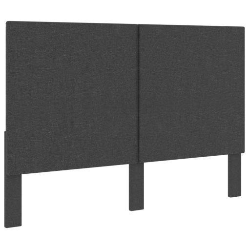 Testiera Letto Grigio Scuro In Tessuto 160x200 cm
