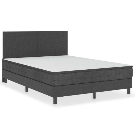 Testiera Letto Grigio Scuro In Tessuto 160x200 cm - Image 3