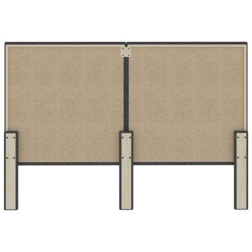 Testiera Letto Grigio Scuro In Tessuto 160x200 cm - Image 5