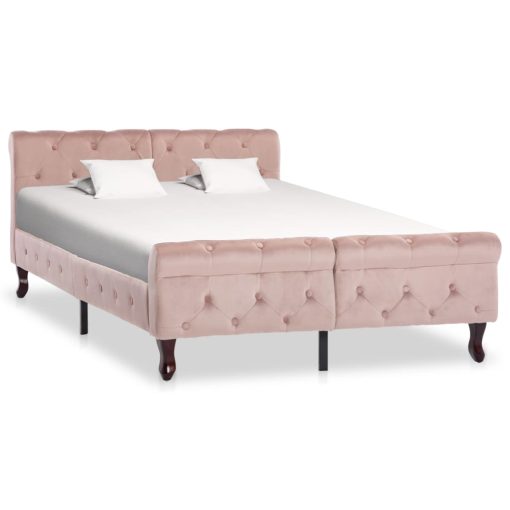Giroletto Rosa In Velluto 120x200 cm