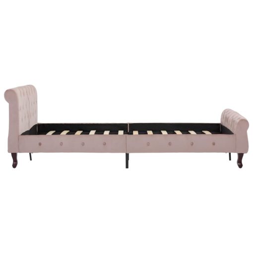 Giroletto Rosa In Velluto 120x200 cm - Image 4