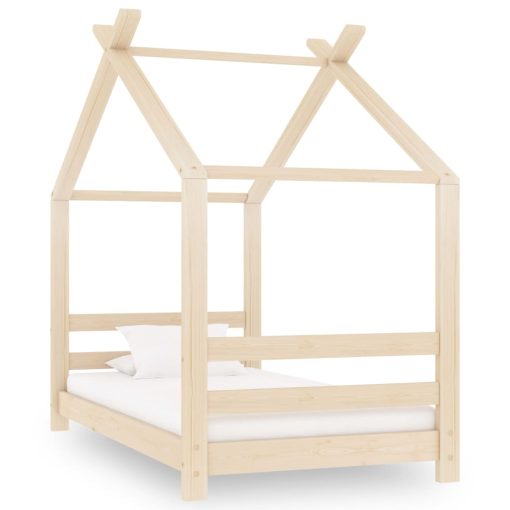 Giroletto Per Bambini In Legno Massello Di Pino 70x140 cm