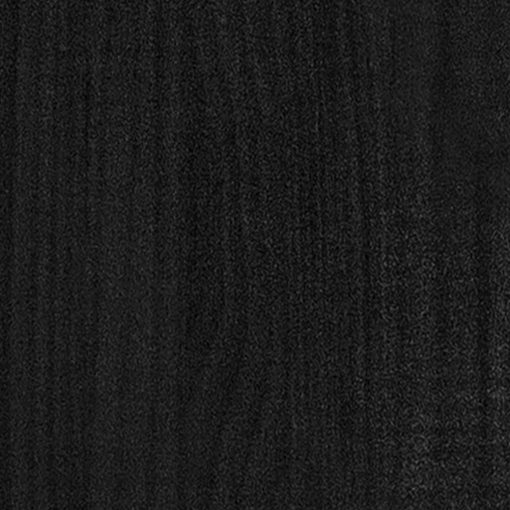 Giroletto Nero In Legno Massello Di Pino 200x200 cm - Image 5
