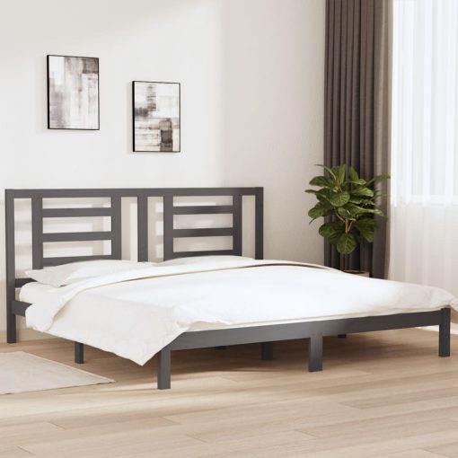 Giroletto Grigio In Legno Massello Di Pino 200x200 cm