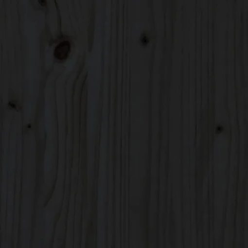 Giroletto Nero In Legno Massello 200x200 cm - Image 5
