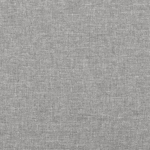 Testiera Ad Orecchio Grigio Chiaro 203x23x118/128 Cm In Velluto - Image 6