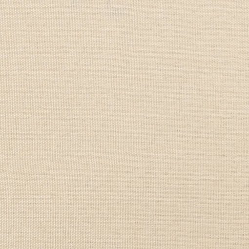 Testiera Ad Orecchio Crema 93x16x78/88 Cm In Tessuto - Image 6