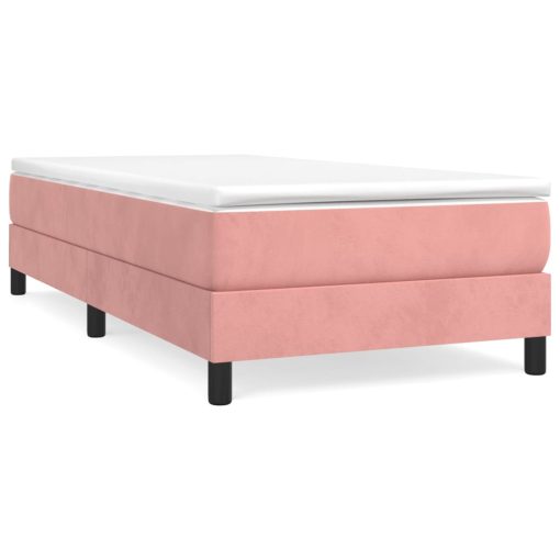 Giroletto Rosa 90x190 Cm In Velluto - Image 2