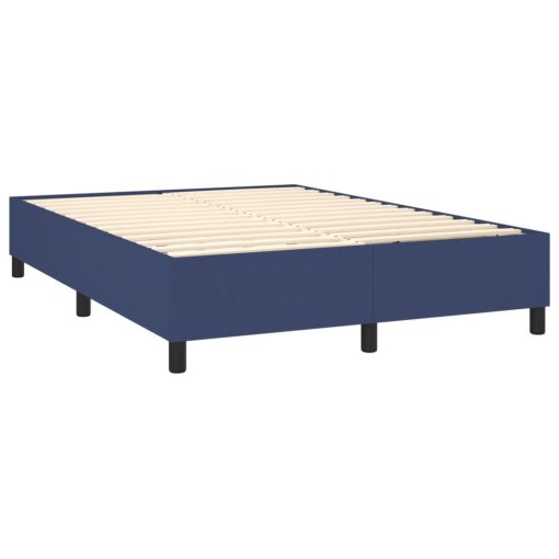 Giroletto Senza Materasso Blu 140x190 Cm In Tessuto - Image 4