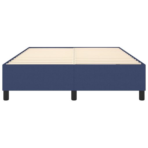 Giroletto Senza Materasso Blu 140x190 Cm In Tessuto - Image 5