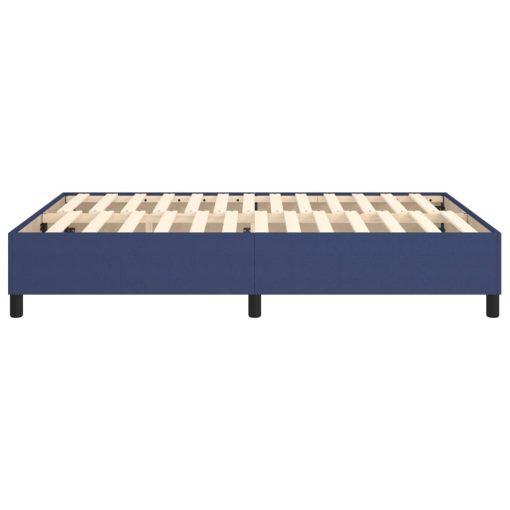 Giroletto Senza Materasso Blu 140x190 Cm In Tessuto - Image 6