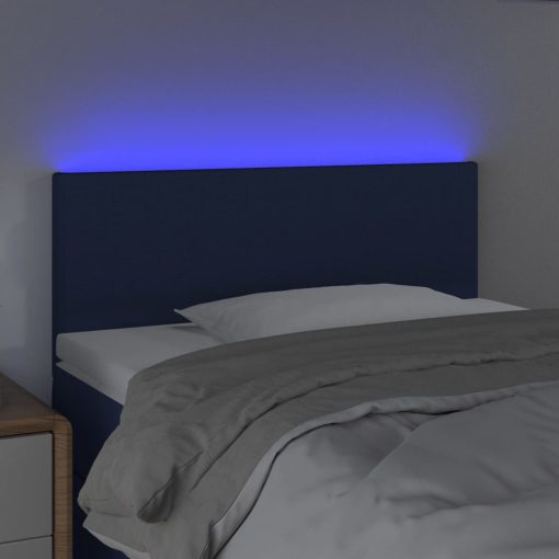 Testiera A Led Blu 80x5x78/88 Cm In Tessuto - Image 3