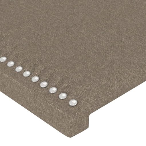 Testiera A Led Tortora 147x16x118/128 Cm In Tessuto - Image 5