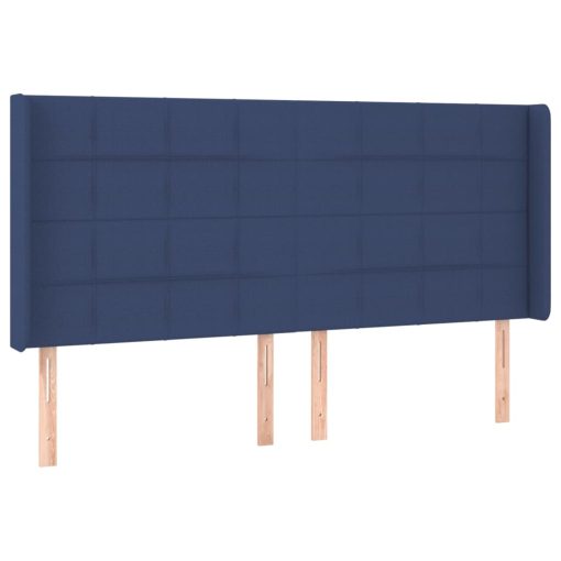 Testiera A Led Blu 183x16x118/128 Cm In Tessuto - Image 3