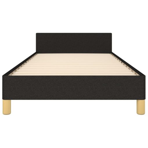 Giroletto Senza Materasso Nero 80x200 Cm Tessuto - Image 6