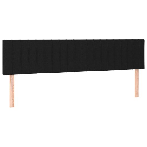 Giroletto A Molle Con Materasso Nero 180x200 Cm In Tessuto - Image 6