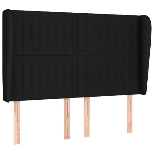 Giroletto A Molle Con Materasso Nero 140x200 Cm In Tessuto - Image 6
