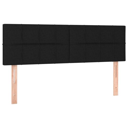 Giroletto A Molle Con Materasso Nero 140x190 Cm In Tessuto - Image 6