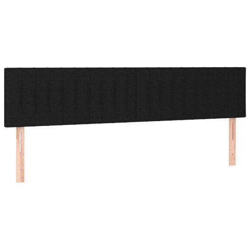 Giroletto A Molle Con Materasso Nero 200x200 Cm In Tessuto - Image 6