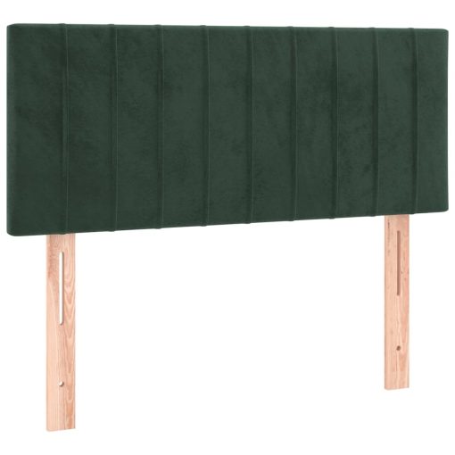 Giroletto A Molle Con Materasso Verde Scuro 90x190 Cm Velluto - Image 6