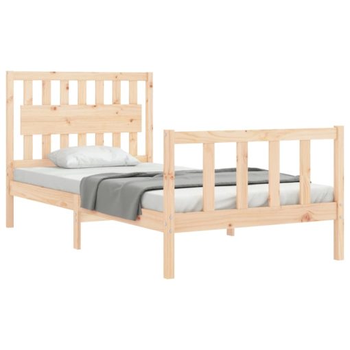 Giroletto Senza Materasso 100x200 Cm In Legno Massello Di Pino - Image 3
