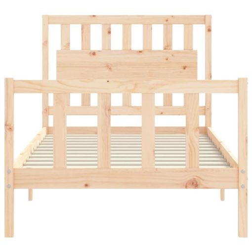 Giroletto Senza Materasso 100x200 Cm In Legno Massello Di Pino - Image 6