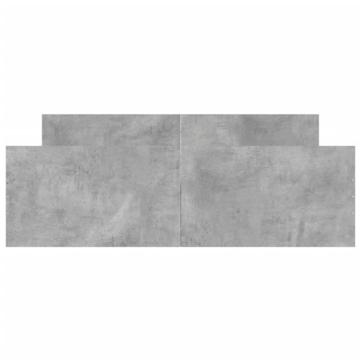 Giroletto Con Testiera E Pediera Grigio Cemento 140x190 cm - Image 4