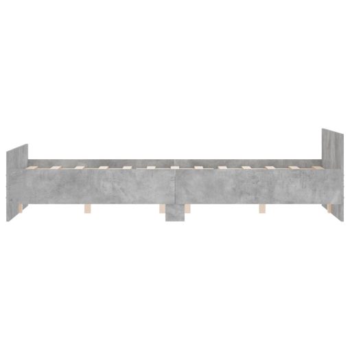 Giroletto Con Testiera E Pediera Grigio Cemento 140x190 cm - Image 5