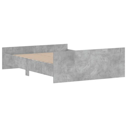 Giroletto Con Testiera E Pediera Grigio Cemento 140x190 cm - Image 6