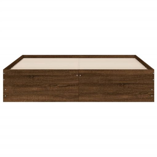 Giroletto Cassetti Rovere Marrone 150x200 Cm Legno Multistrato - Image 6