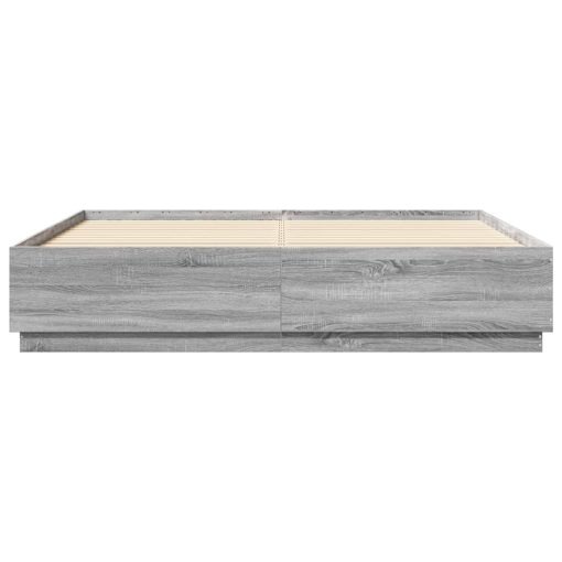 Giroletto Grigio Sonoma 180x200 Cm In Legno Multistrato - Image 4