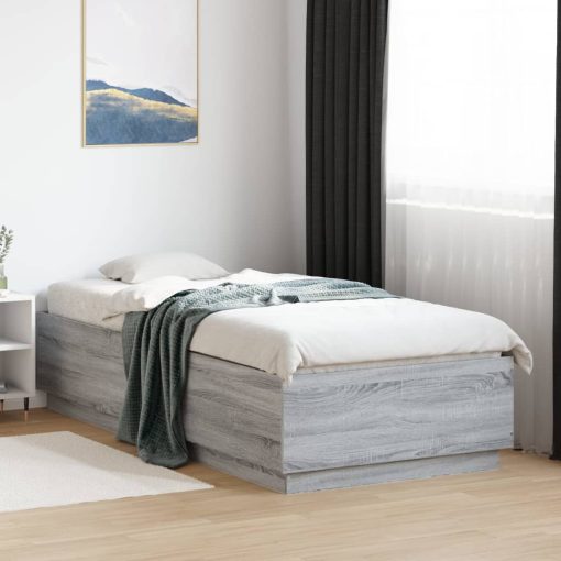 Giroletto Grigio Sonoma 90x200 Cm In Legno Multistrato