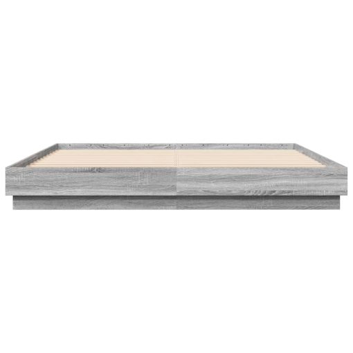 Giroletto Grigio Sonoma 180x200 Cm In Legno Multistrato - Image 4