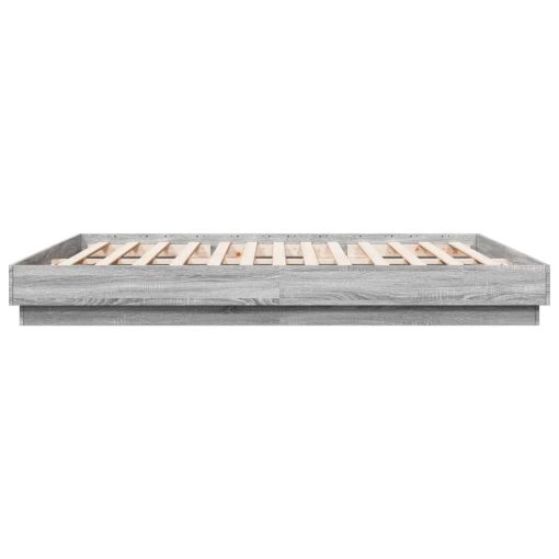 Giroletto Grigio Sonoma 180x200 Cm In Legno Multistrato - Image 5