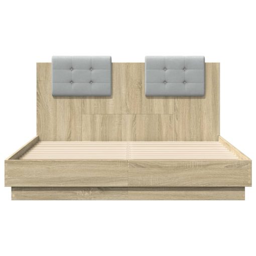 Giroletto Testiera Rovere Sonoma 120x190 Cm Legno Multistrato - Image 4