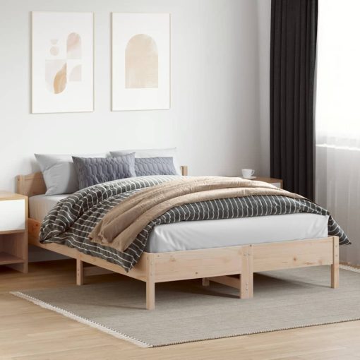 Giroletto Senza Materasso 150x200 Cm In Legno Massello Di Pino