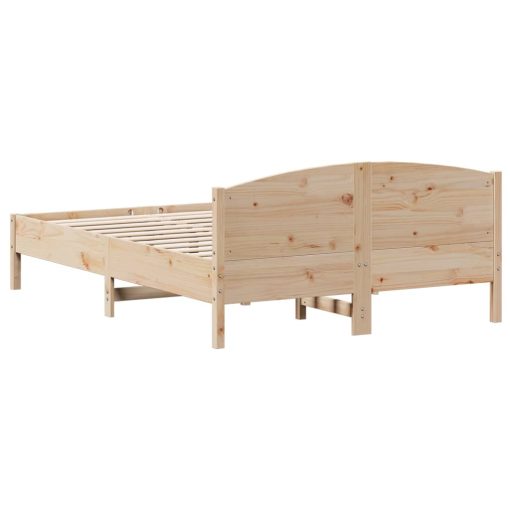 Giroletto Senza Materasso 150x200 Cm In Legno Massello Di Pino - Image 6