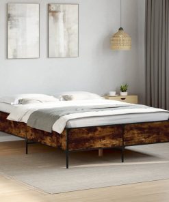 Giroletto Rovere Fumo 140x200 Cm In Legno Multistrato Metallo