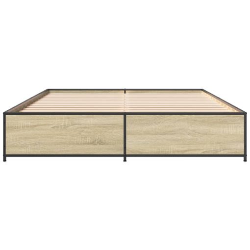Giroletto Rovere Sonoma 135x190 Cm In Legno Multistrato Metallo - Image 4