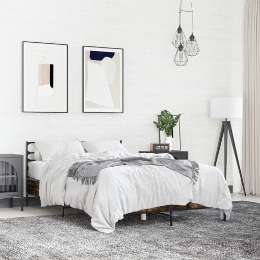 Giroletto Rovere Fumo 140x200 Cm In Legno Multistrato Metallo