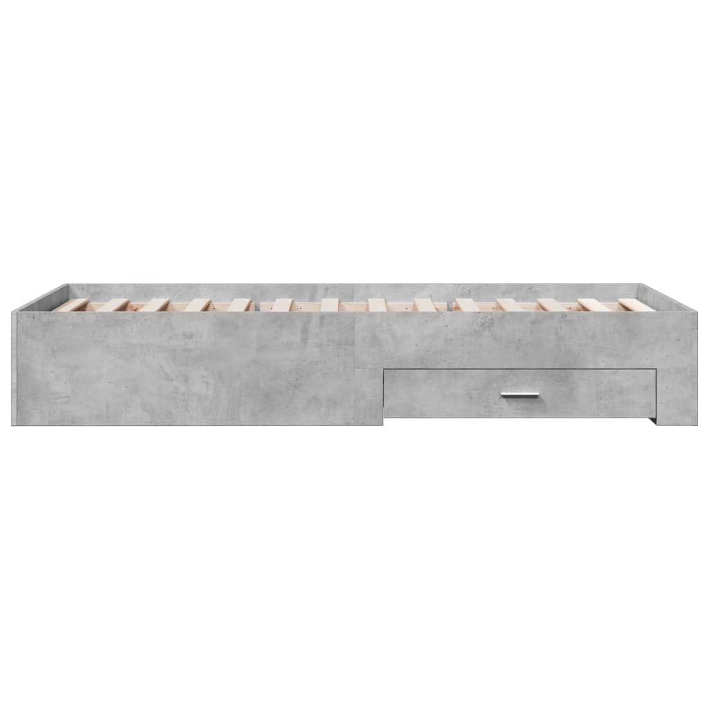 Giroletto Cassetti Grigio Cemento 75x190 Cm Legno Multistrato - Image 5