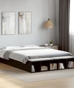 Giroletto Nero 150x200 Cm In Legno Multistrato